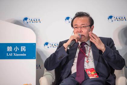 Lai Xiaomin en una foto de archivo de 2016
