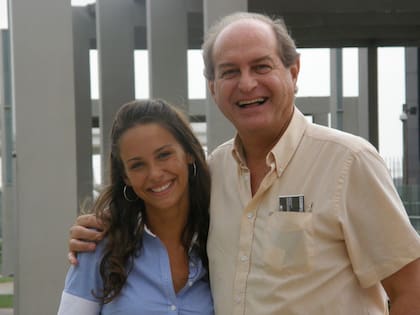 Laila y Daniel, hija y padre. Ella continuó el negocio fundado por él.