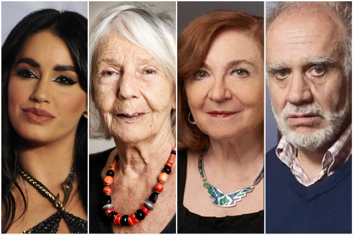 Lali Espósito, Beatriz Sarlo, María Rosa Lojo y José Emilio Burucúa