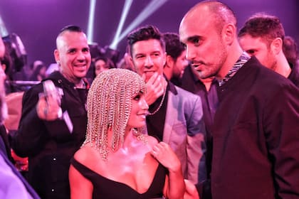 Lali Espósito charla con Abel Pintos