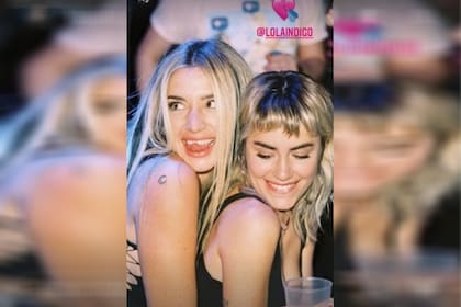 Lali Espósito con Lola Índigo en la Bresh