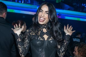 Lali Espósito, en los premios Gardel