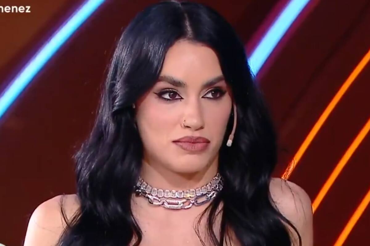 Lali Espósito entrevistado por Susana Giménez en la pantalla de Telefé