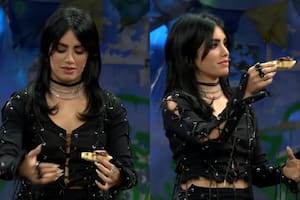 Lali Espósito llevó un parrillero argentino a La Resistencia y explicó cómo hacer un choripán