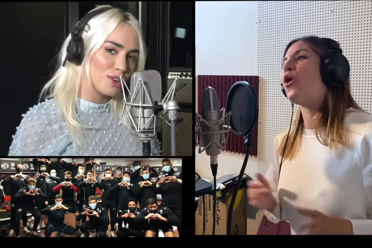 Lali Espósito participó en la versión española de la Oda a la alegría junto a un gran colectivo de artistas