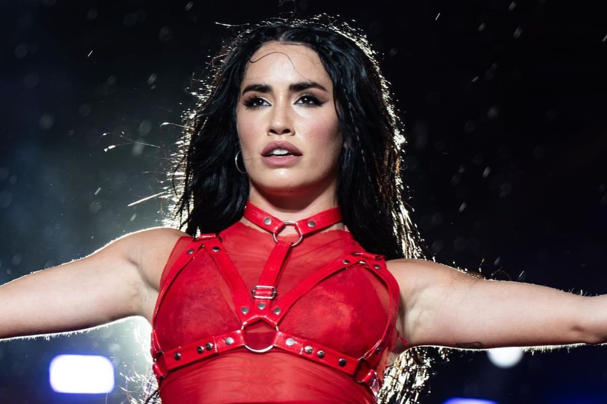 Lali Espósito protagonizó un divertido momento en un show en Tel Aviv