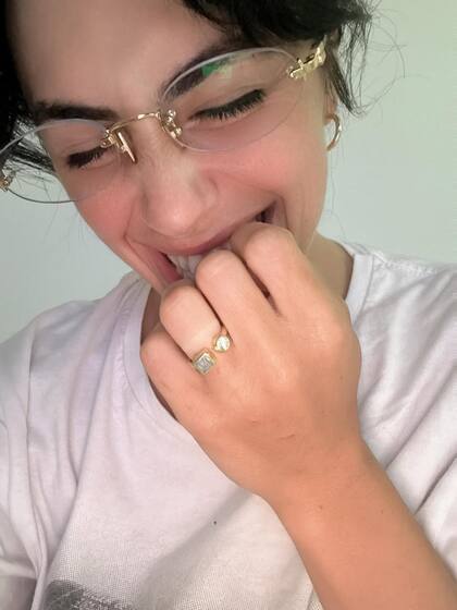 Lali Espósito tomó la iniciativa del contacto inicial mediante un mensaje privado en internet (Instagram @lali)