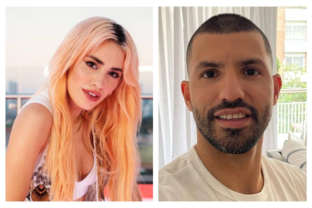 Lali Espósito y Kun Agüero