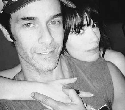 Lali Espósito y Mariano Martínez,en una de las primeras fotos juntos que subieron tras confirmar su romance