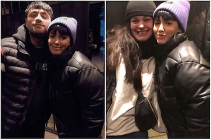 Lali sorprendió a sus fans afuera del estadio horas antes de su show (Foto: Instagram @ez3ok / @eve_reyesok)