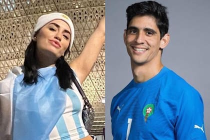 Lali sorprendió al comenzar a seguir a Bono, el arquero de Marruecos