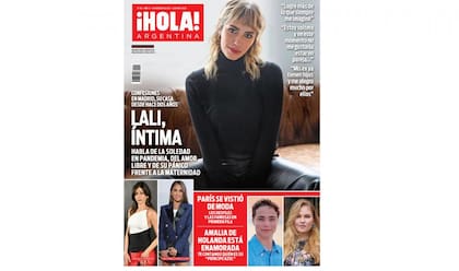 Lali, tapa de la revista HOLA! Argentina (Foto: HOLA! Argentina)