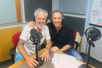 Lalo Mir recibió la bienvenida oficial a la emisora al aire, en el programa de Ernesto Tenembaum