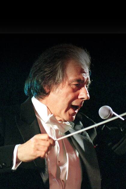Lalo Schifrin en un concierto en Buenos Aires