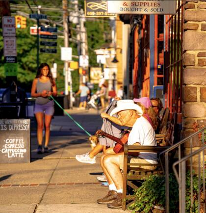 Lambertville combina a la perfección su rico legado histórico con una comunidad vibrante y en constante evolución (IG @lambertville.life)