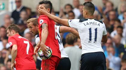 Lamela cometió un penal pero Tottenham al final lo empató