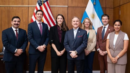 Lamelas recibió en la Argentina a una delegación del Exim Bank y DFC