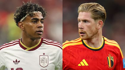 Lamine Yamal y Kevin De Bruyne, estrellas de España y Bélgica, se verán las caras este viernes en los cuartos de final del Mundial 2026