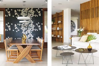 Una casa con interiores contemporáneos y sutiles reminiscencias orientales.