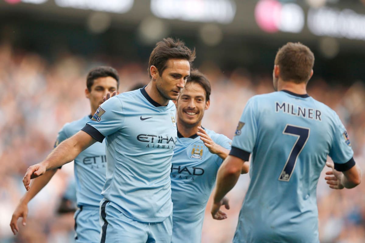 Lampard selló el 1-1 entre Manchester City y Chelsea