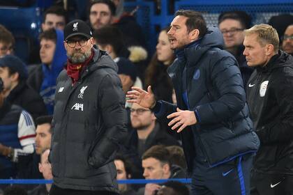 Lampard, vencedor de Klopp en el duelo de directores técnicos