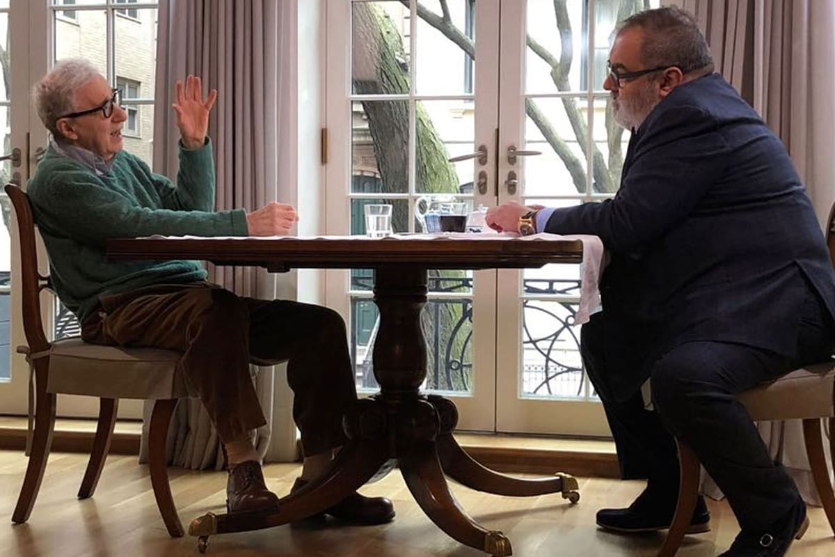 Lanata entrevistó a Woody Allen
