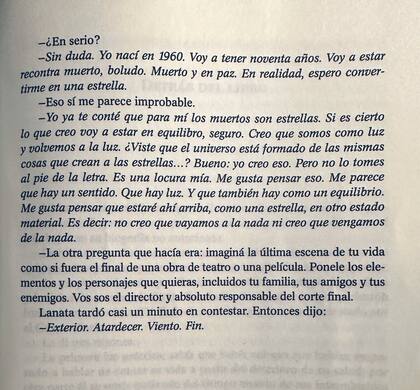 Lanata, sobre la muerte. Extracto de la biografía escrita por Luis Majul