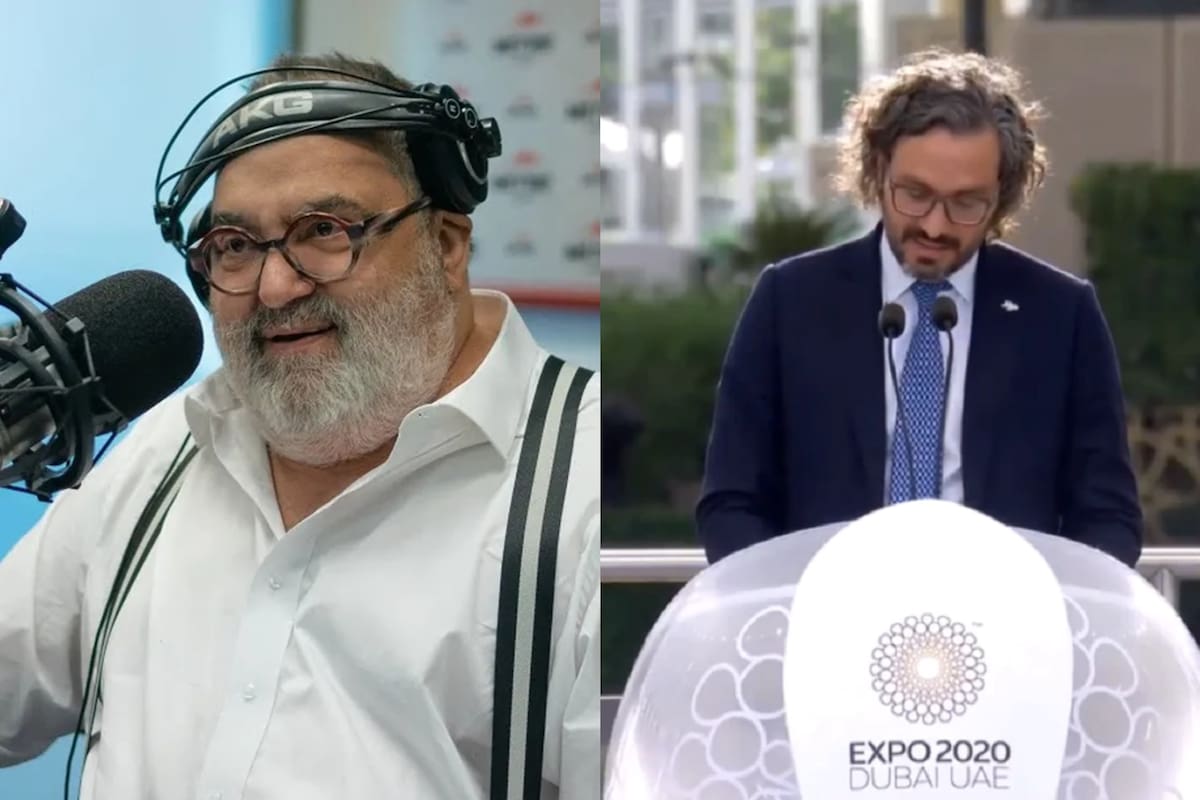 Lanata tildó de vergonzoso el nivel de inglés del canciller Santiago Cafiero