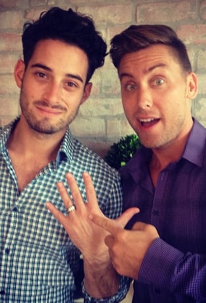 Lance Bass y Michael Turchin dieron el segundo paso y en diciembre se casaron