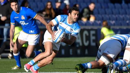 Landajo, el medio scrum titular de los Pumas
