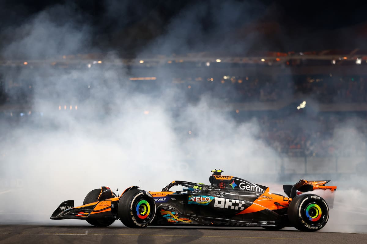 Lando Norris fue el campeón del mundo con McLaren y lo celebró en la última carrera, en Abu Dhabi; marcó el cierre de un ciclo en la categoría