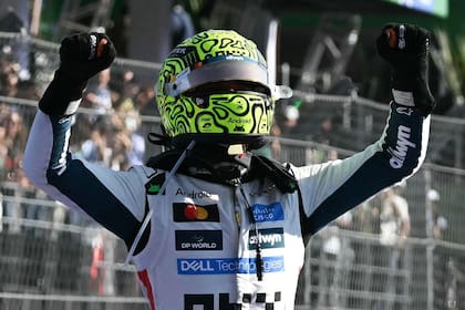 Lando Norris ganó el Gran Premio de México y escaló al primer puesto de la tabla de posiciones de pilotos