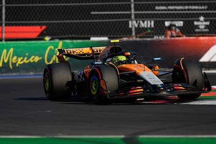 Lando Norris hizo la pole position en el GP de México