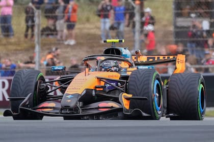 Lando Norris quedó muy cerca de George Russell, pero largará segundo en la carrera sprint