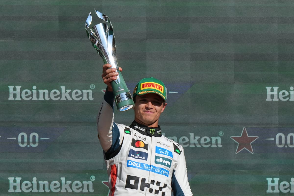 Lando Norris volvió al triunfo en el GP de México y recuperó la cima de la tabla de posiciones de la F1