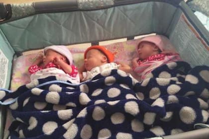 Landon, Harper y Harlow nacieron el 27 de mayo