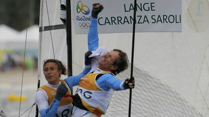 Lange y Carranza, felices