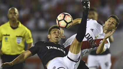 El recordado cruce entre Lanús y River por la Copa Libertadores 2018