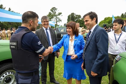Lanús, con Bullrich, con quien está alineado políticamente