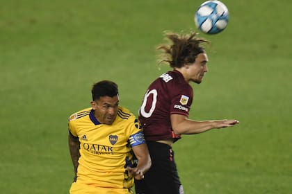 Tevez marcó el primer gol de Boca en la Copa Liga Profesional