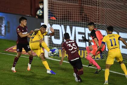 Lanús vs Boca. 1er gol de Boca