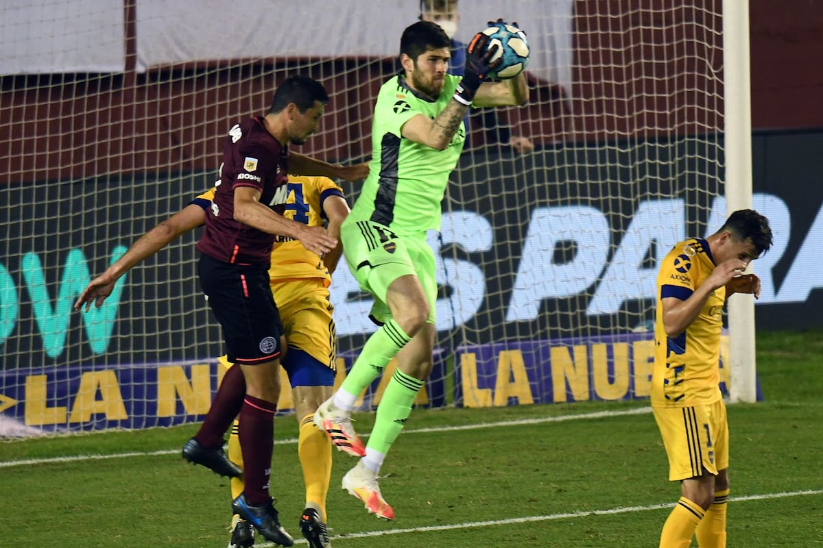 Lanús vs Boca. Agustín Rossi