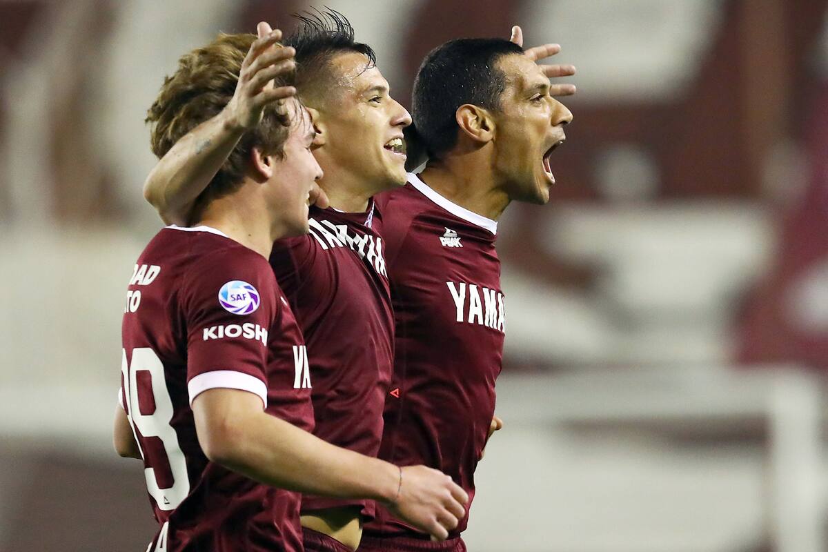 Lanus Vs Cebtral Cordoba . Festejo De Lanus