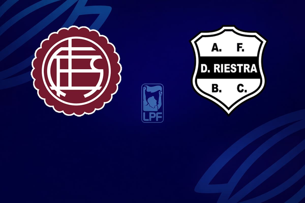 Lanús y Deportivo Riestra disputaron uno de los encuentros de la jornada del fútbol argentino