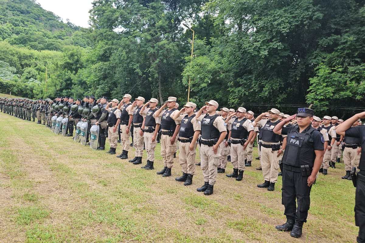 Lanzamiento del Plan Güemes en la frontera norte de Salta