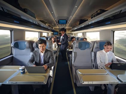 Lanzan el NextGen Acela, el tren más rápido de EE.UU. que conectará Washington DC y Boston