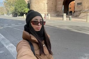 Lara Cisterna se instaló en Valencia, España (Foto: Gentileza)