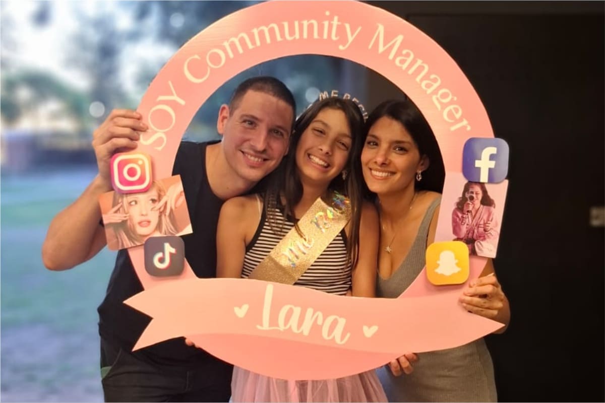 Lara se recibió en la universidad a los 12 años