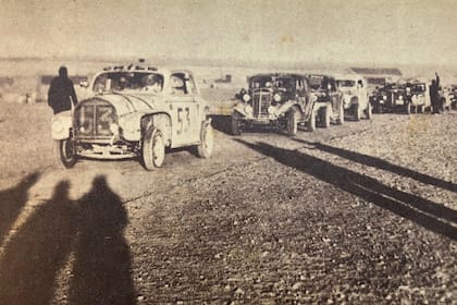 Largada de etapa en la Buenos Aires Caracas