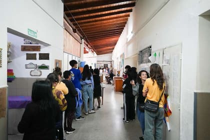 Largas filas para votar